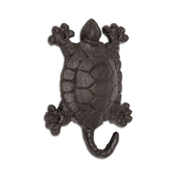 Turtle Wall Hook Cast Iron Towel Key Coat Hanger Nautical Beach Rustic Decor