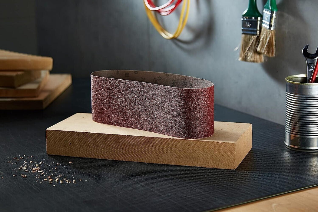 8X100x610mm Sanding Belt 60 80 100 120 Mixed Grit Abrasive Grinding Sander Sheet