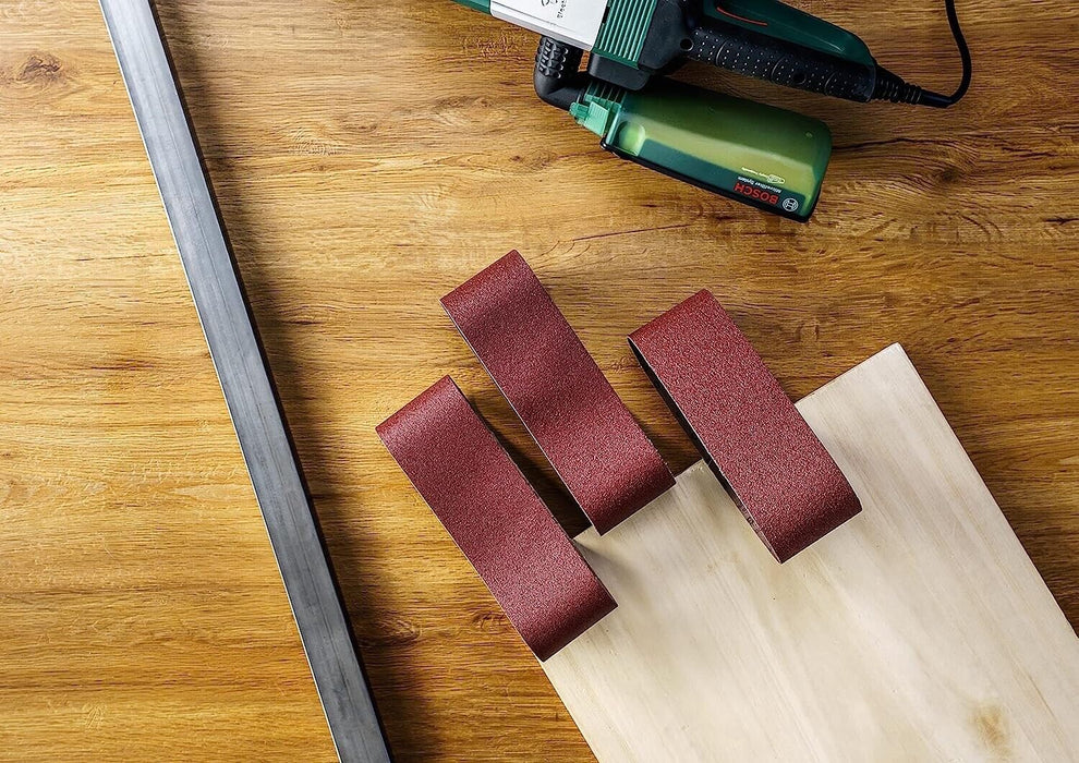 8X100x610mm Sanding Belt 60 80 100 120 Mixed Grit Abrasive Grinding Sander Sheet