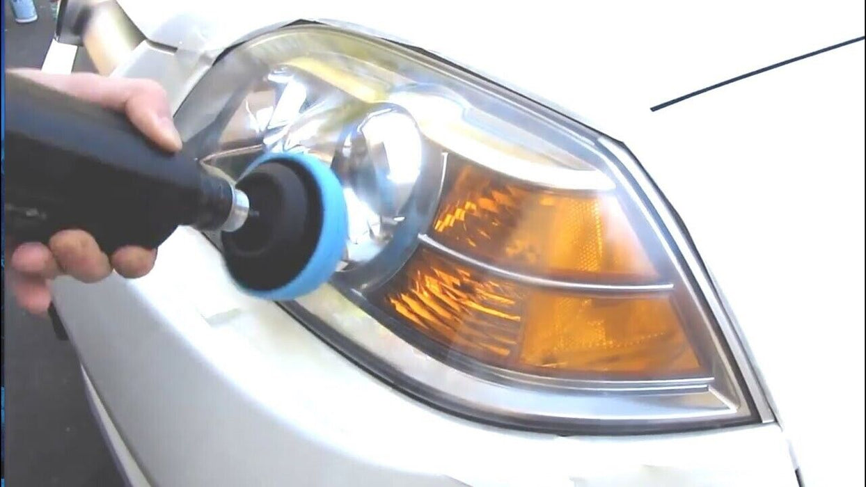 MASTER Headlight Restoration Kit Car Lens Lamp Sanding Repair Tools