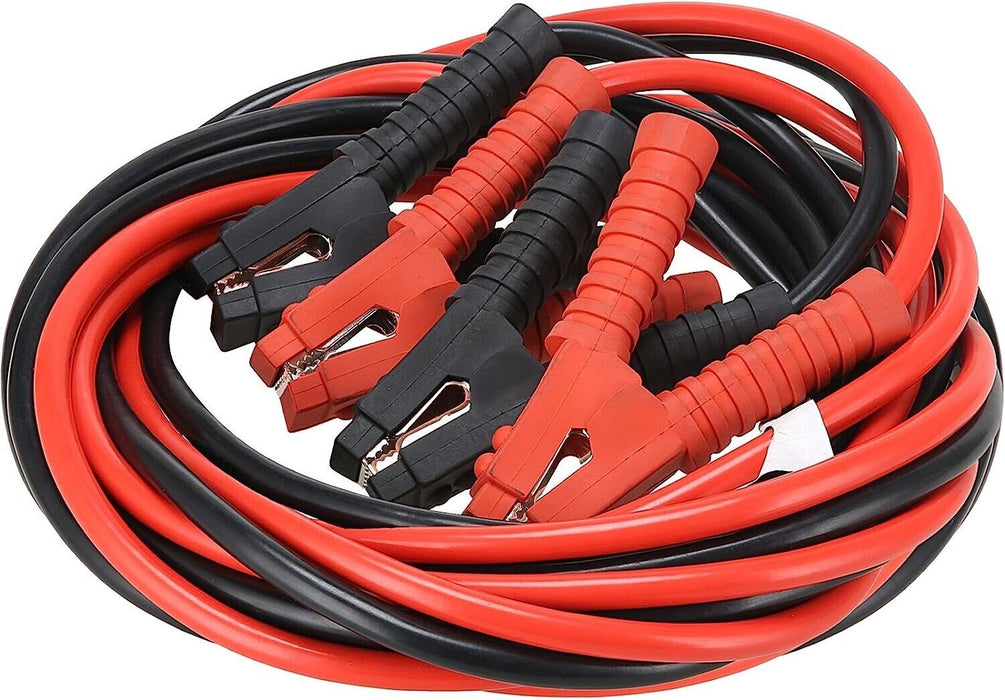 600 AMP Auto Jumper Leads - Fully Insulated Booster Cables w/ Surge Protector
