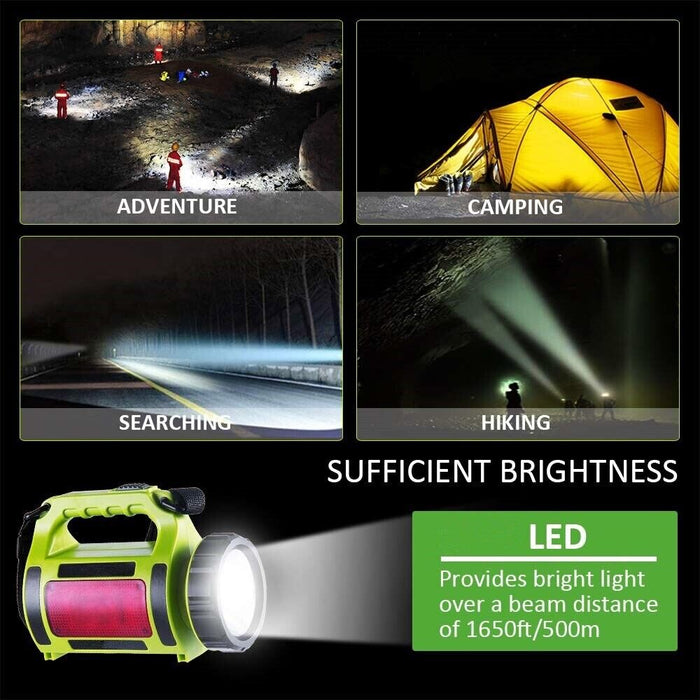 Hard Unit Spot Light & Lantern 1000LM USB Charge Spotlight LEDHPS10