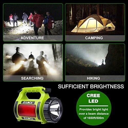 Hard Unit Spot Light & Lantern 1000LM USB Charge Spotlight LEDHPS10