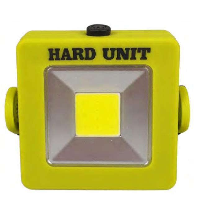HARD UNIT Work Light COB USB Rechargeable Car Emergency Work Lamp Camp 150 Lumen