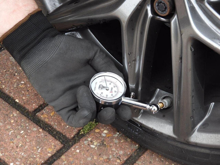 4WD Outback Tyre Gauge Heaby Duty 0-60Psi Camping Road Trips