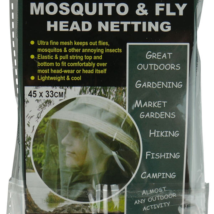 Fly Mosquito Net Hat Gardening Camping Fishing Fruit Picking Head Protector Farm