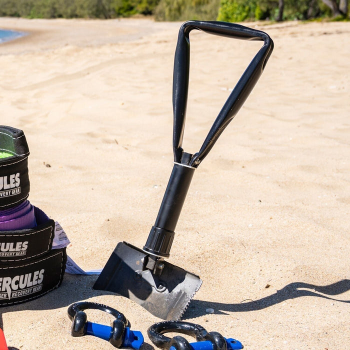 HARD UNIT 4WD Offroad Folding Shovel Recovery Outdoor Portable Camping Compact