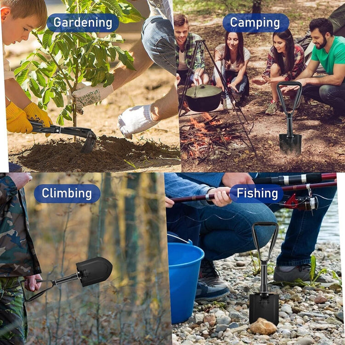 HARD UNIT 4WD Offroad Folding Shovel Recovery Outdoor Portable Camping Compact