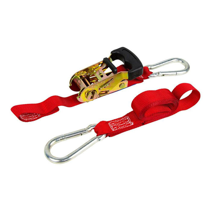 Monkey Grip  Motorcycle Ratchet Strap Combo 25mmx 2M 450kg Cam Tie Down Strap