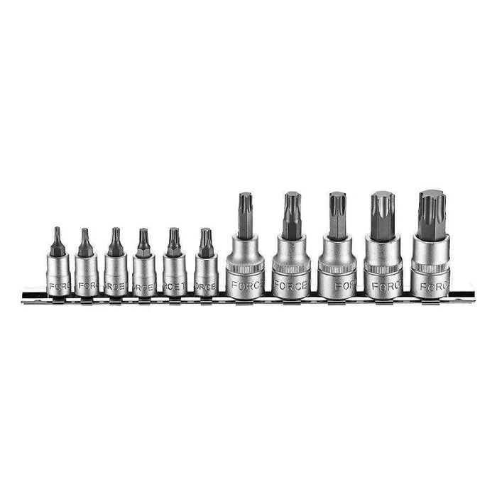 13Pcs Impact Torx Star Socket Bit Set 1/4" 3/8'' 1/2'' Drive Premier Torx T8-T70