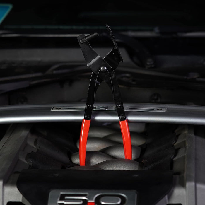 Exhaust Hanger Removal Pliers Pipe Rubber Grommet Auto Garage Hand Tool Trim
