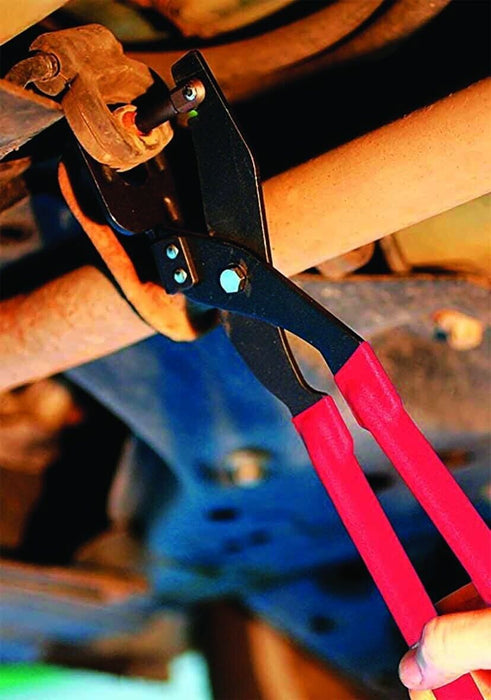 Exhaust Hanger Removal Pliers Pipe Rubber Grommet Auto Garage Hand Tool Trim