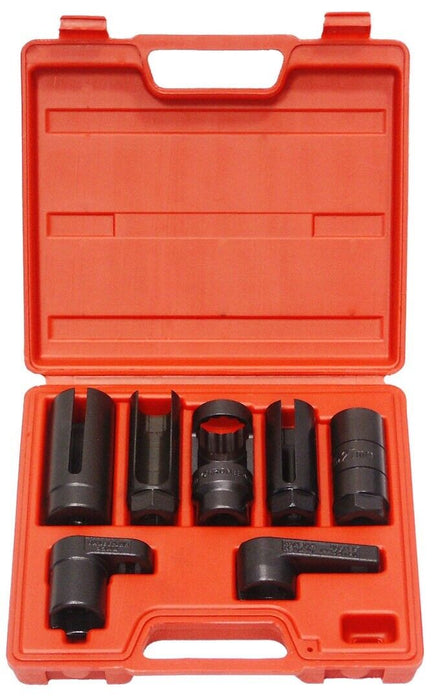 Force pro 7PCS 1/2"Drive Master Oxygen Sensor / Lambda Sensor Socket Set Tool