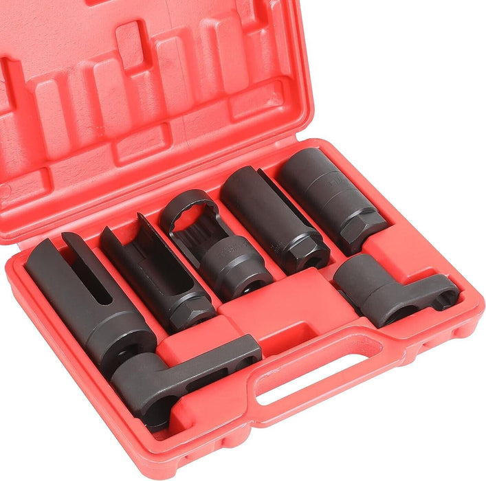 Force pro 7PCS 1/2"Drive Master Oxygen Sensor / Lambda Sensor Socket Set Tool