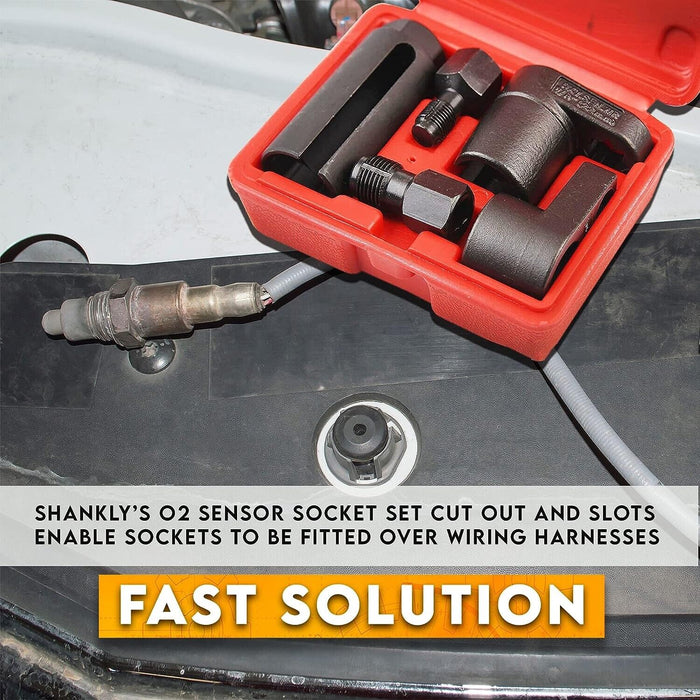 Force pro 5PC Car Oxygen Sensor / Lambda sensor Socket Set Tool 3/8DR