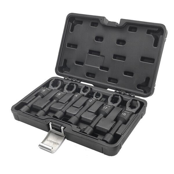 Force pro 6pc 3/8" Dr Flexible Diesel Injection Spanner Set 12-19mm