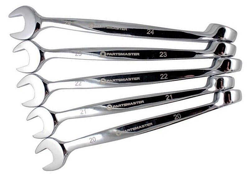 Force pro 8PC TWISTED  45 Degree Extra Long COMBINATION SPANNERS 10-19mm