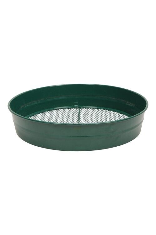 Garden Metal Sieve Composy Soil Sand Green Stone Mesh Soil Sieve Gravel 3 SIZE - FISHER DISCOUNT