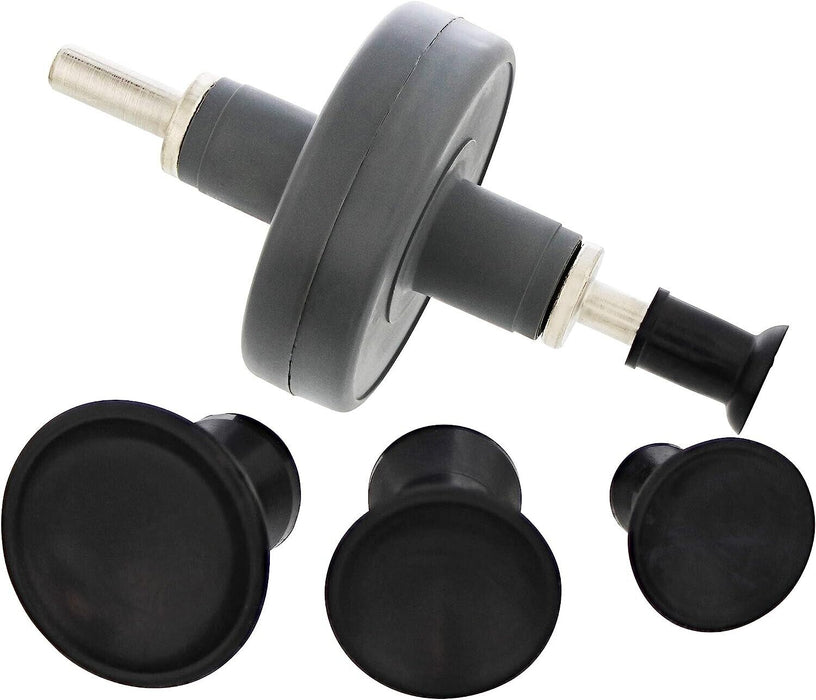 Force pro Shank Valve Lapping Tool Attachment + 4 Suction Plates 20 30 35 40mm
