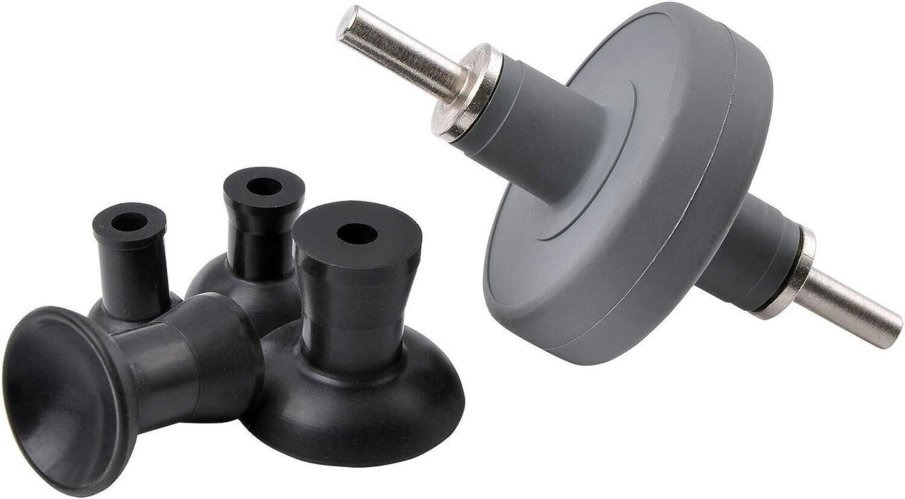 Force pro Shank Valve Lapping Tool Attachment + 4 Suction Plates 20 30 35 40mm