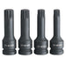 4PC 1/2" DR SPLINE BIT IMPACT SOCKET SET M14 M16 M18 Triple Square 12pt Taiwan - FISHER DISCOUNT