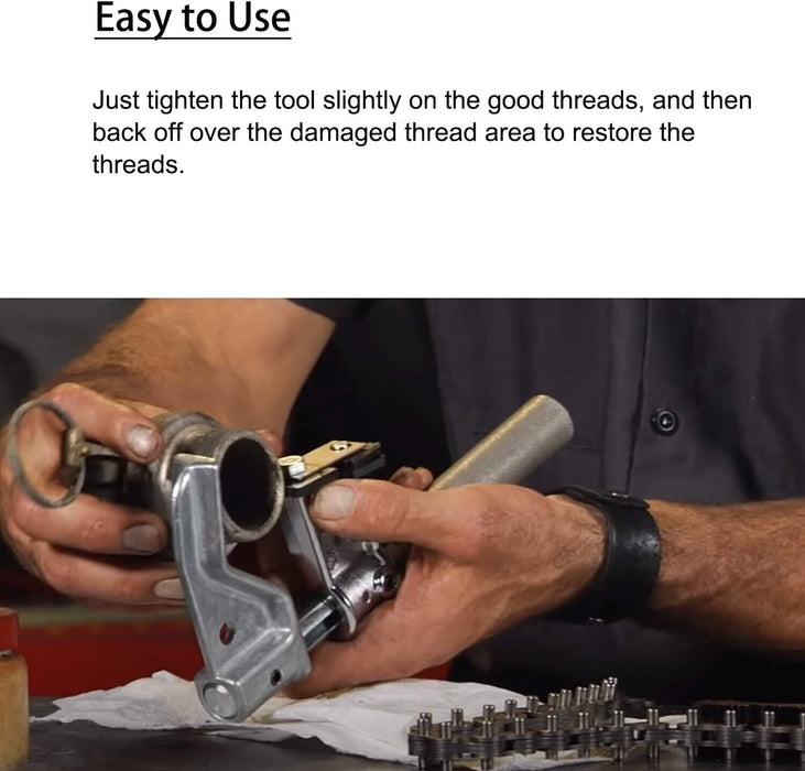 PK TOOLS  Outside Thread Chaser Standard 6 Dies Set from 1-1/4'' to 5'' O.D