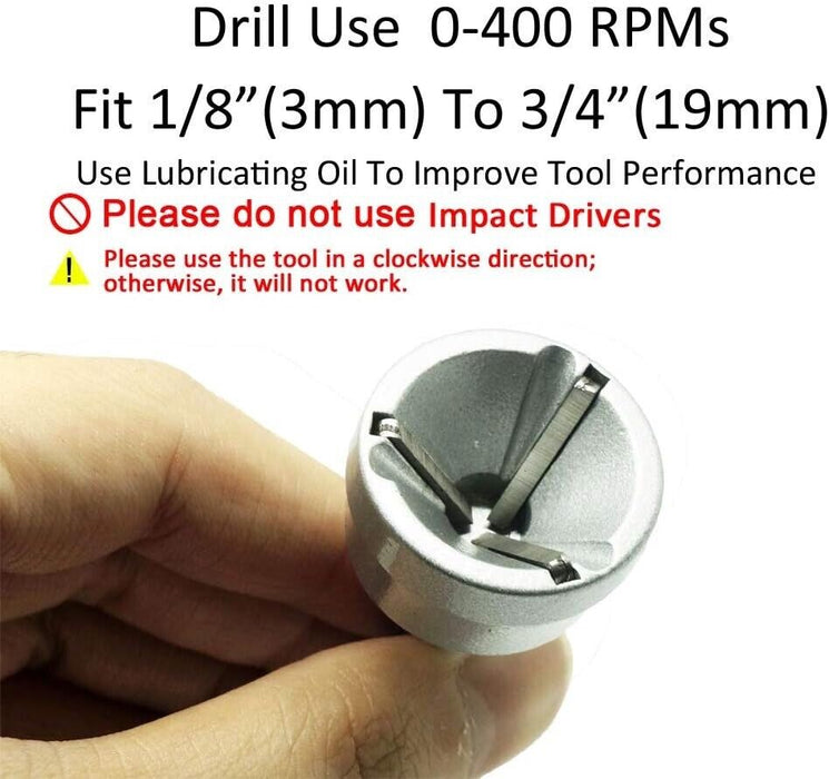 PRO Deburring Remove Chucks Tools Chamfer Tool Metal Chuck Drill Bit External