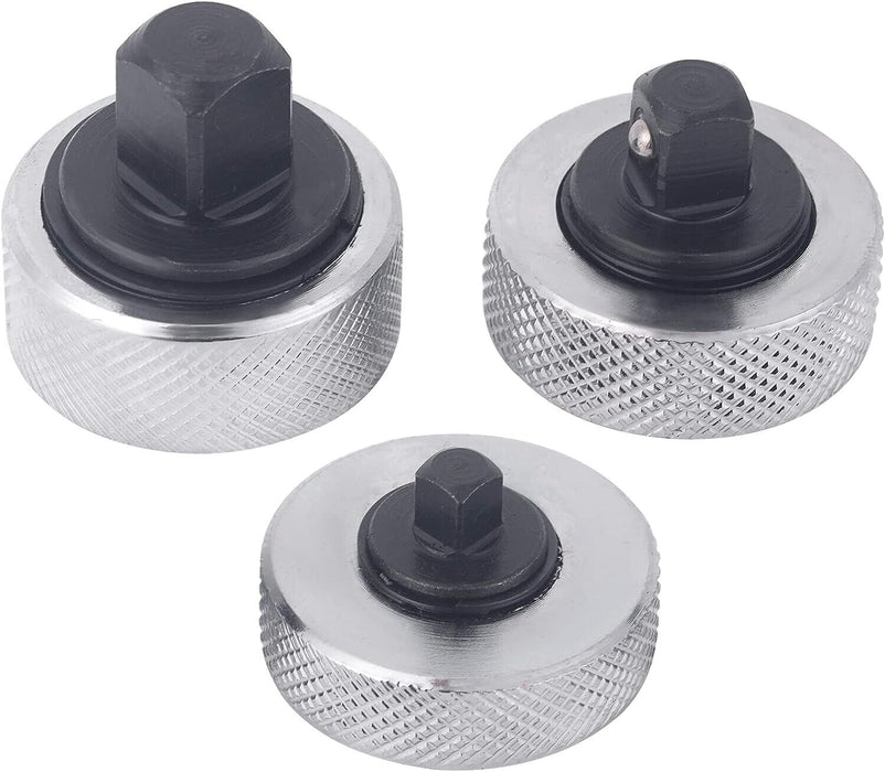 3pc Palm Ratchet Wrenches Finger Grip Ratcheting Socket Wrench 1/4" 3/8" 1/2" Dr