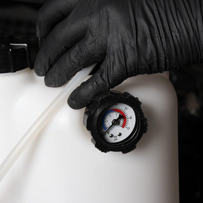 3L Manual Pressure Brake Clutch Bleeding System Tool hand pump Fluid Bleeder Kit