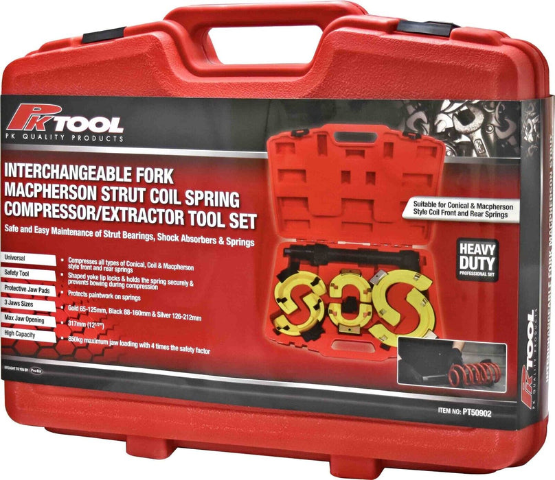 PRO Macpherson Strut Coil Spring Compressor Dumper Extractor Yolk ...