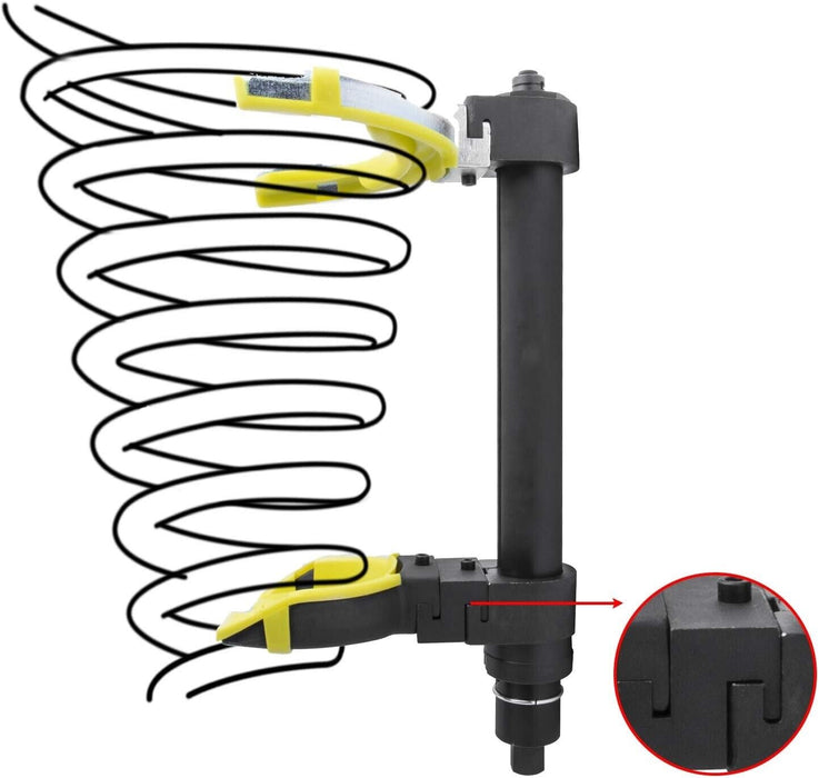 PRO  Macpherson Strut Coil Spring Compressor Dumper Extractor Yolk Protector