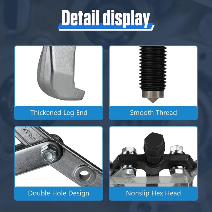 Gear / Hub Puller Bearing Separator Internal External 2 And 3 Legged 3" 4" 6" 8"