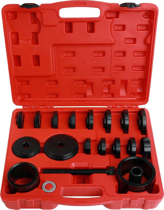 PK TOOLS 23 PCs Front Wheel Drive Bearing Removal Adapter Puller Pulley Tool Kit - FISHER DISCOUNT