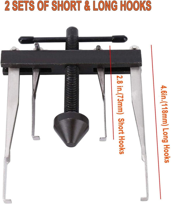 PRO 20Pcs Crank Oil Seal Remover Camshaft Install Kit Bearing Puller Automotive