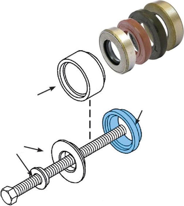 PRO 20Pcs Crank Oil Seal Remover Camshaft Install Kit Bearing Puller Automotive