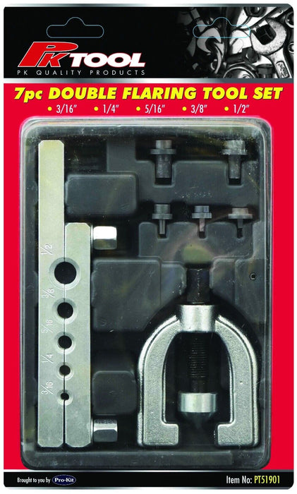 Force pro 7PC FLARING TOOL BAR 6 Size  Copper Pipe Expander FLARING BAR