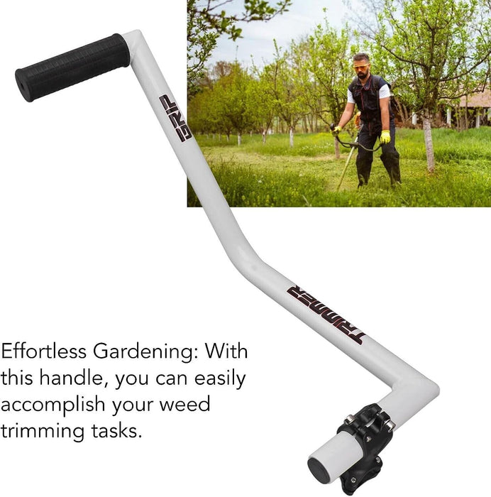 Gardening String Trimmer Handle Grip Aluminium Alloy Ergonomic Trimmer Handle