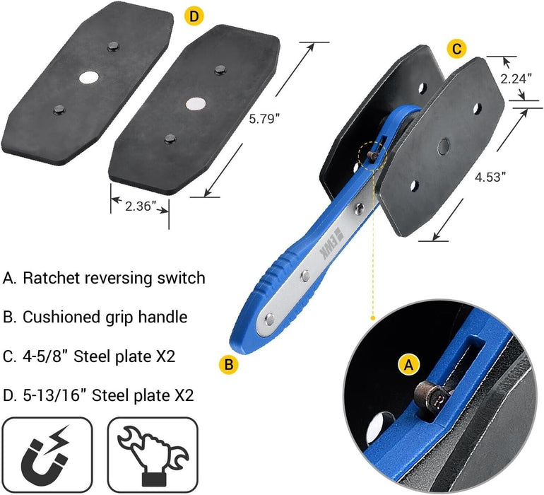 PRO Ratchet Disc Brake Caliper Piston Spreader Separator Pad Press Wrench