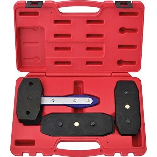 Force pro 4PC Brake Caliper Spreader - Ratchet 3 Plate Made in Taiwan 1-8 piston