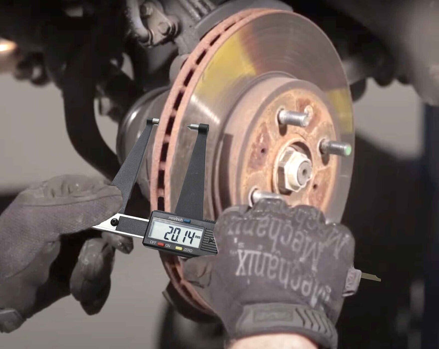Force PRO 0-100mm Digital Disc Brake stainless Caliper SAE & Metric Brake Rotors