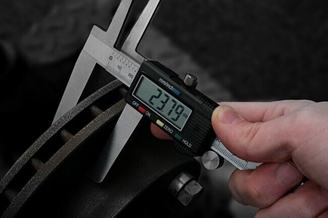 Force PRO 0-100mm Digital Disc Brake stainless Caliper SAE & Metric Brake Rotors