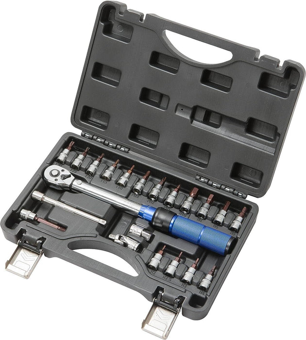 Force pro 21PC 1/4" Torque Wrench Set 2-22NM 2-Way Bicycle Bike Made in Taiwan