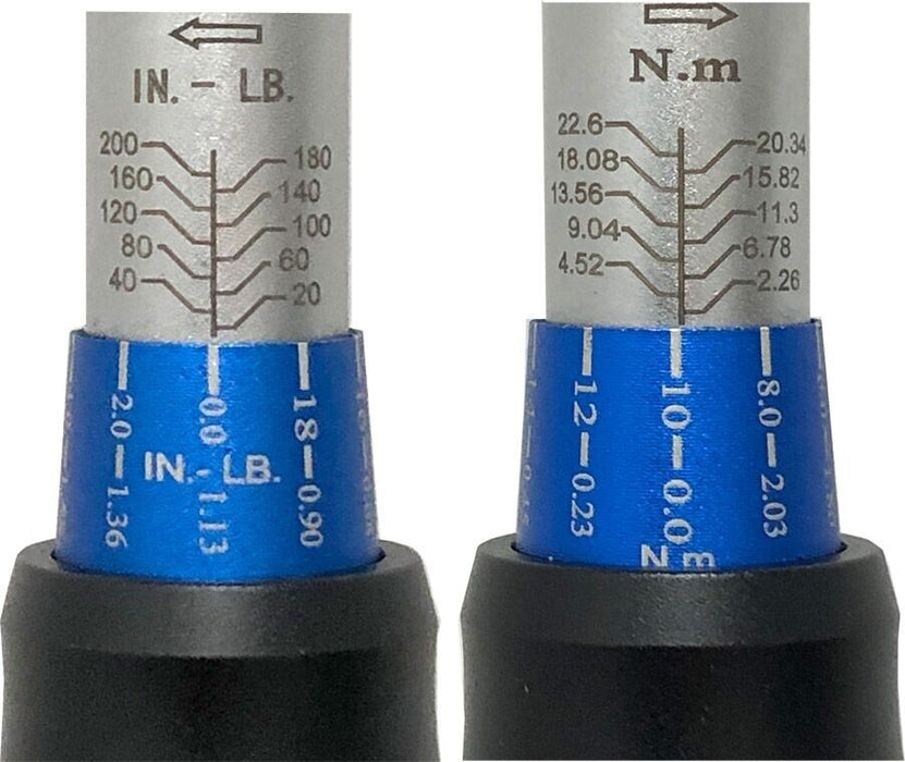 Force pro 21PC 1/4" Torque Wrench Set 2-22NM 2-Way Bicycle Bike Made in Taiwan