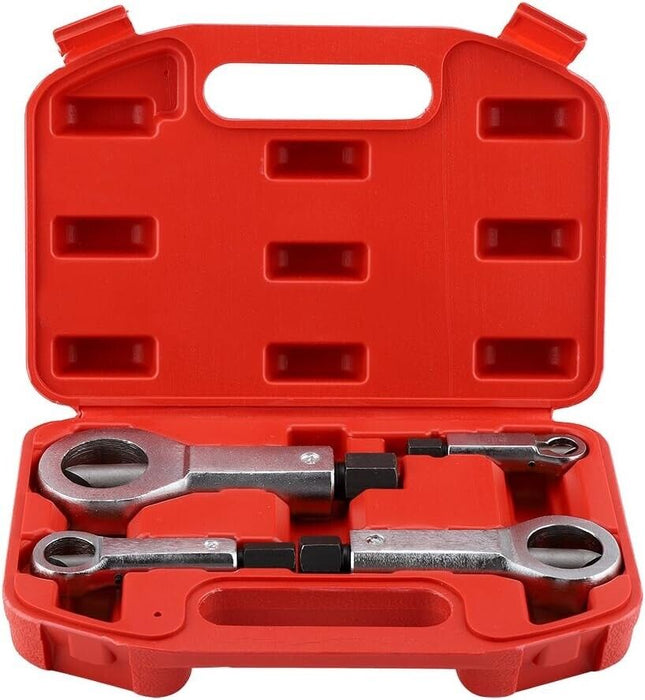 4Pc Corroded Damaged Rusted Nut Cracker Breaker Cutter Remover Splitter Tool Kit