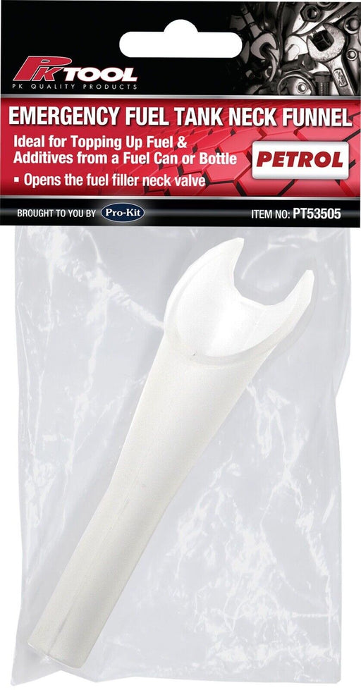 PETROL DIESEL Transit Emergency Fuel Filler Funnel Adaptor Spout Upgrade Tank - FISHER DISCOUNT