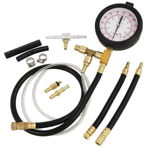 Fuel Injection Pump Pressure Gauge Tester Gasoline Diagnostic Toolkit for Petrol