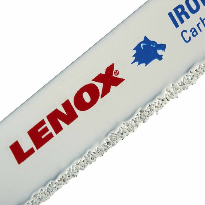 2 x LENOX 8” 8006RG CARBIDE GRIT IRON & ABRASIVE RECIPROCATING / SABRE SAW BLADE