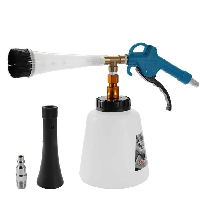 PRO Air Pulse High Pressure Cleaning Gun Tornado Car Washer Foam Care Tool Brush