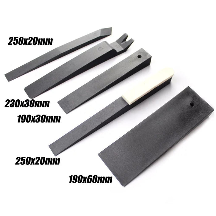 5PCPlastic Car Radio Door Clip Panel Trim Dash Audio Removal Installer Pry Tool
