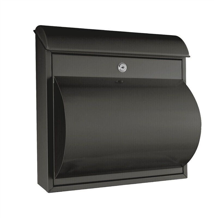 Sandleford Woodland Grey Jupitor Wall Mount Letterbox - MB009